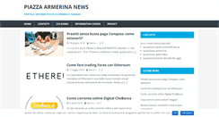 Desktop Screenshot of piazzaarmerina.com